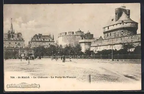 AK St-Malo, Le Château, La Porte St-Vincent