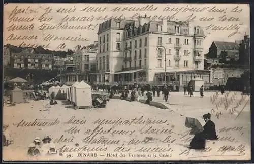 AK Dinard, Hôtel des Terrasses et le Casino