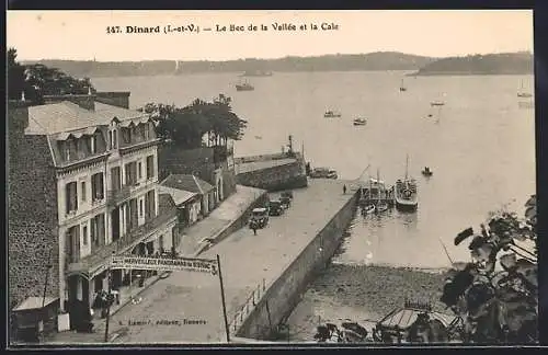 AK Dinard /I.-et-V., Le Bec de la Vallée et la Cale