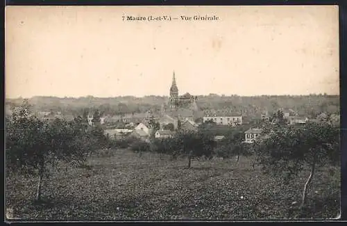AK Maure /I.-et-V., Vue Générale