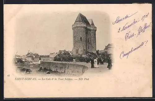 AK Saint-Servan, La Cale et la Tour Solidor