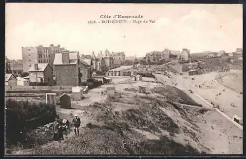 AK Rothéneuf, Plage du Val
