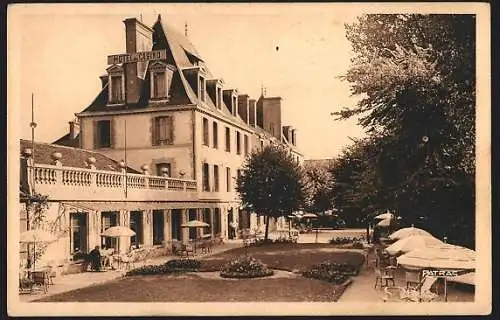 AK Saint-Malo-Paramé, Hôtel du Casino et Courtoisville mit grossem Garten