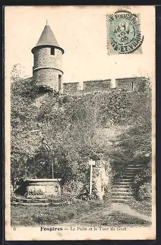 AK Fougères, Le Puits et la Tour du Guet