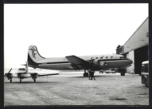 Fotografie Flugzeug Douglas DC-6, TF Cargo D-ABOW
