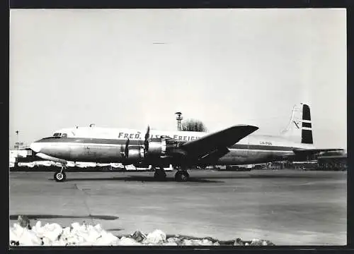 Fotografie Flugzeug Douglas DC-6, Fred. Olsen Freight LN-FON