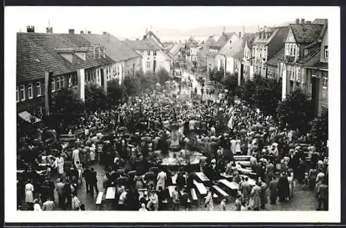 Foto-AK Rodach /Coburg, 110 Jahr-Feier des Sängervereins 1954