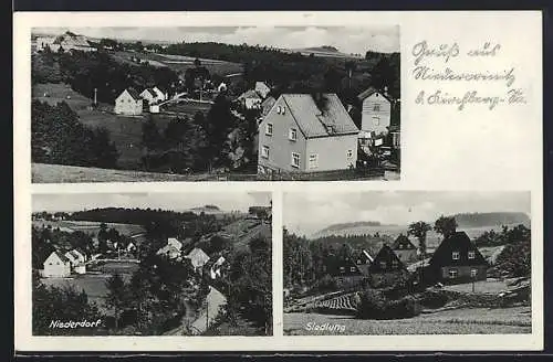 AK Niedercrinitz, Niederdorf, Siedlung