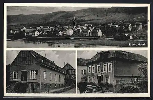 AK Erden /Mosel, Gasthaus zum Moseltal, Albert Hanio