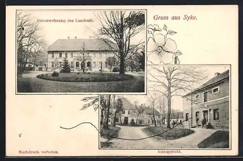 AK Syke, Privatwohnung des Landrat, Amtsgericht