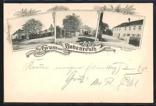 AK Bubenreuth, Ortsansicht, Strassenpartie