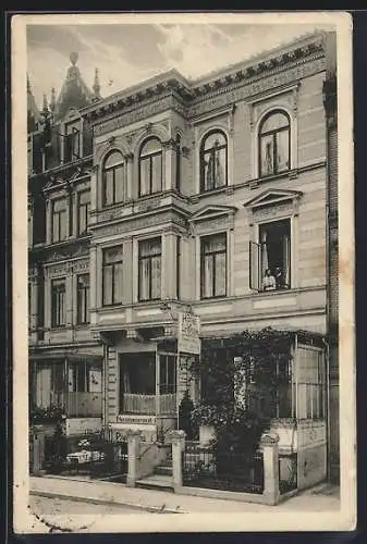 AK Bremen, Hotel zur Krone, Inh. Jacob Reuss, Philosophenweg 30