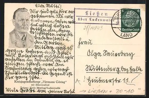 AK Liessen am Hohen Golm, Jugendherberge Hermann Göring