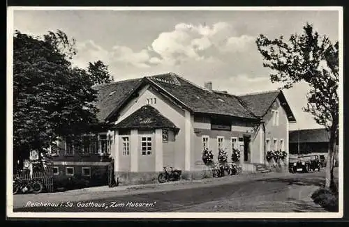 AK Reichenau, Gasthaus zum Husaren