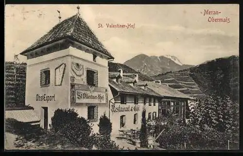 AK Meran-Obermais, Restaurant & Café St. Valentiner-Hof