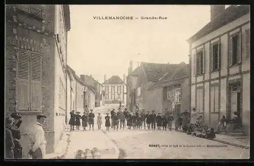AK Villemanoche, Grande-Rue