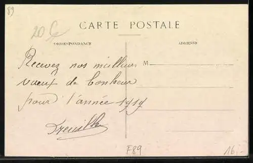 AK Toucy, Lavoir dans les bois de la Garenne