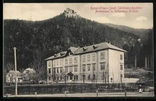 AK Gutenstein, Kaiser-Franz-Josef-Jubiläums-Bezirks-Armenhaus