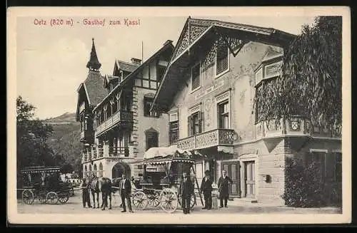 AK Oetz, Gasthaus zum Kassl