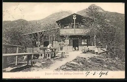 AK Hötting, Partie an der Puzzi-Hütte