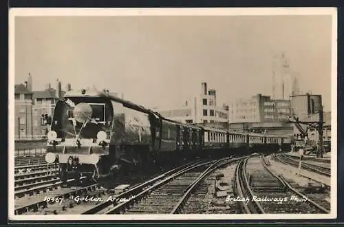 AK Golden Arrow, englische Eisenbahn