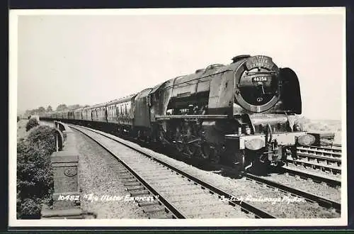 AK The Ulster Express, englische Eisenbahn