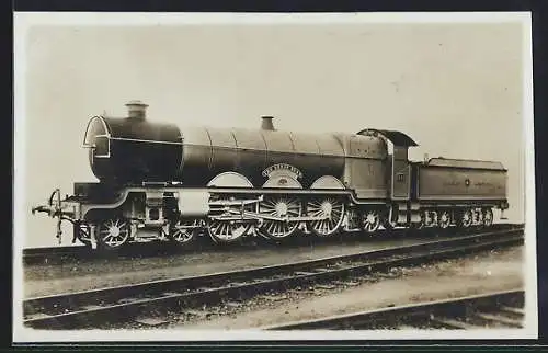 Foto-AK Lokomotive The Great Bear, englische Eisenbahn