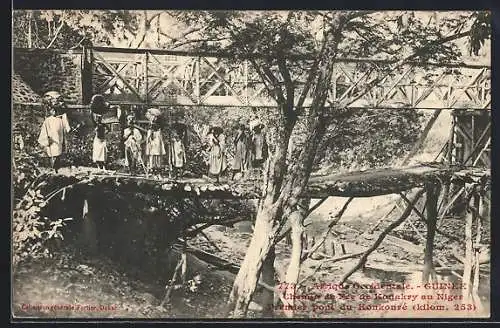 AK Konakry, Premier pont du Konkouré