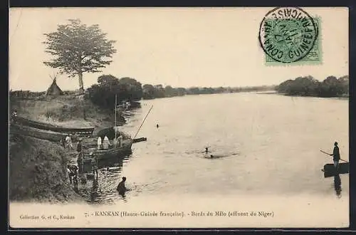 AK Kankan, Bords du Milo, affluent du Niger