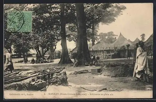 AK Kankan, Rôtisserie en plein air
