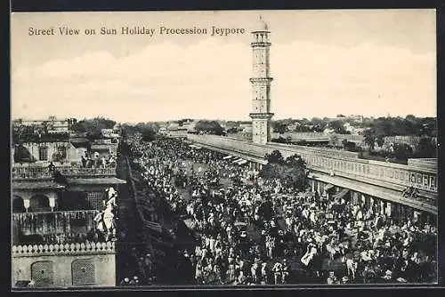 AK Jeypore, Street View on Sun Holiday Procession