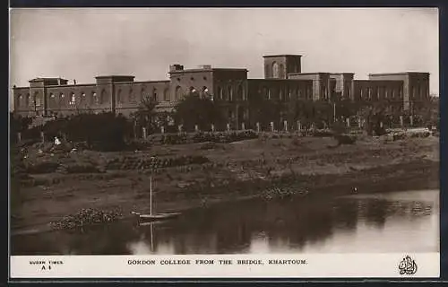 AK Khartoum, Gordon College from the Bridge