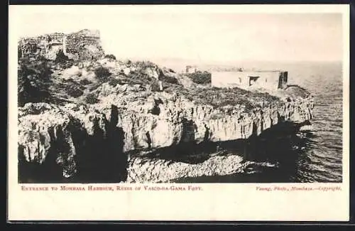 AK Mombasa, Entrance to the Harbour, Ruins of Vasco-da-Gama Fort