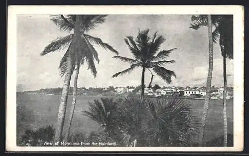 AK Mombasa, View from the Mainland