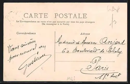 AK Mali, Sur le Fleuve, Voyage de M. Roume, Gouverneur Général