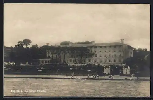 AK Therapia, Summer Palace mit Booten