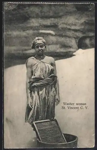 AK St. Vincent /Cabo Verde, Washer woman