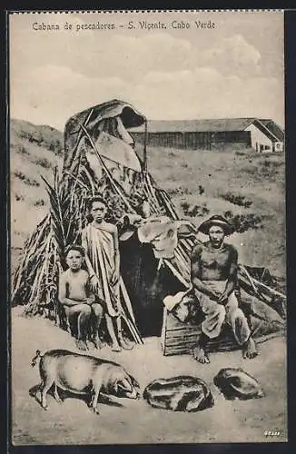 AK S. Vicente /Cabo Verde, Cabana de pescadores