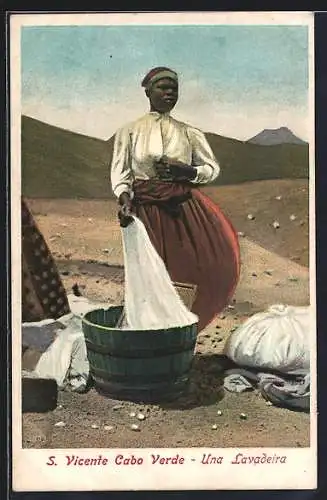 AK S. Vicente /Cabo Verde, Una Lavadeira