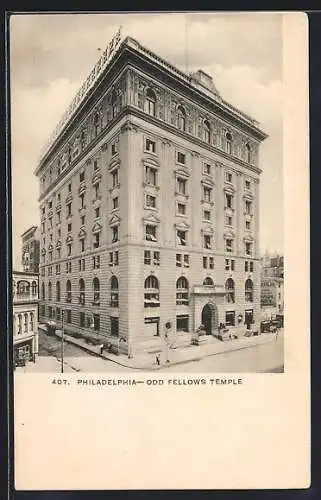 AK Philadelphia, PA, Odd Fellows Temple