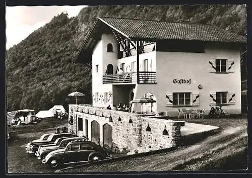 AK Vaduz, Gasthof-Campingplatz Meierhof U. Kindle