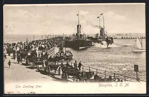 AK Douglas /I. O. M., The Landing Pier