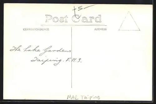 AK Taiping, The Lake Gardens