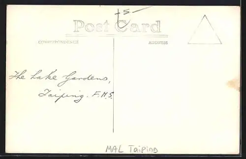 AK Taiping, In the Lake Gardens