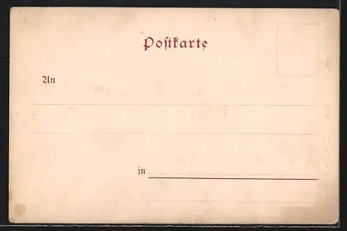 AK Amor leert einen Briefkasten