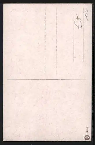 Künstler-AK Engel sitzt bei starkem Regen unter einem Regenschirm, Schlechte Zeiten