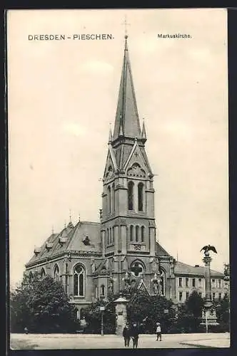 AK Dresden-Pieschen, Markuskirche