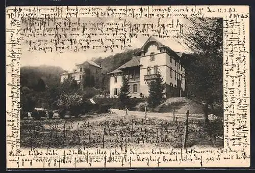 AK Bad Freienwalde /Oder, Ansicht vom Bibelhaus Malche