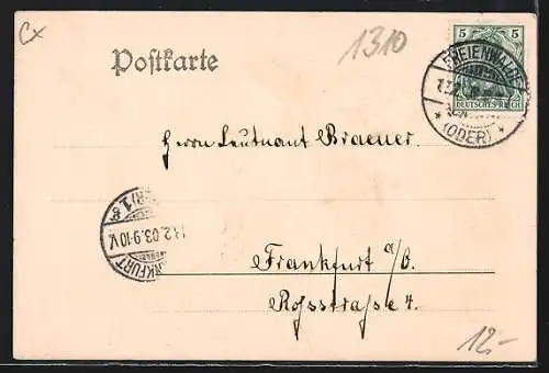 AK Bad Freienwalde /Oder, Ansicht vom Bibelhaus Malche