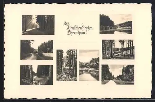 AK Ehrenhain, Wald- und Flusspartien, Wanderpfade und Seen